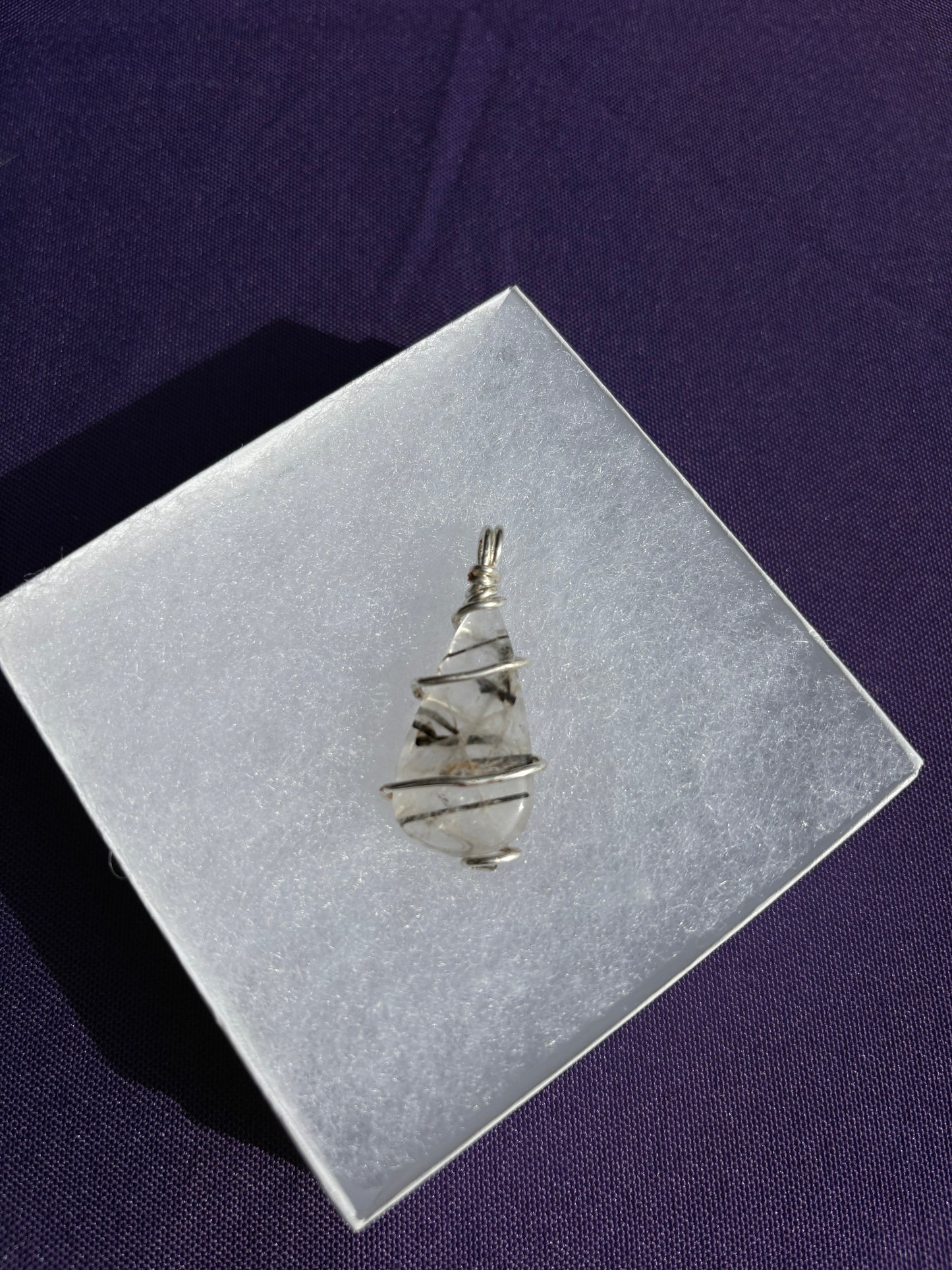 Tourmalated Quartz Pendant