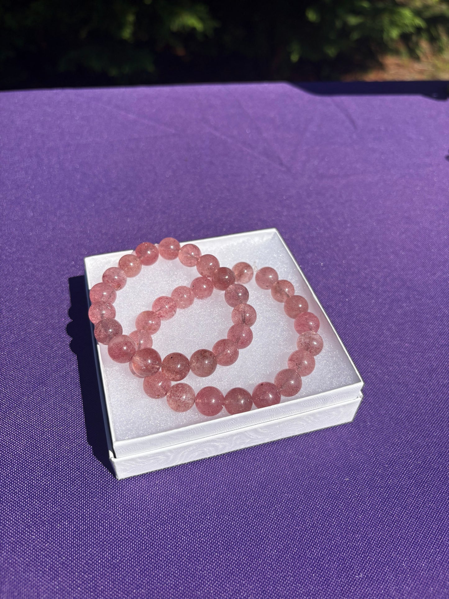 Strawberry Quartz Bracelets