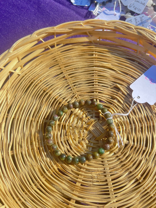 Ruby Apatite bracelet