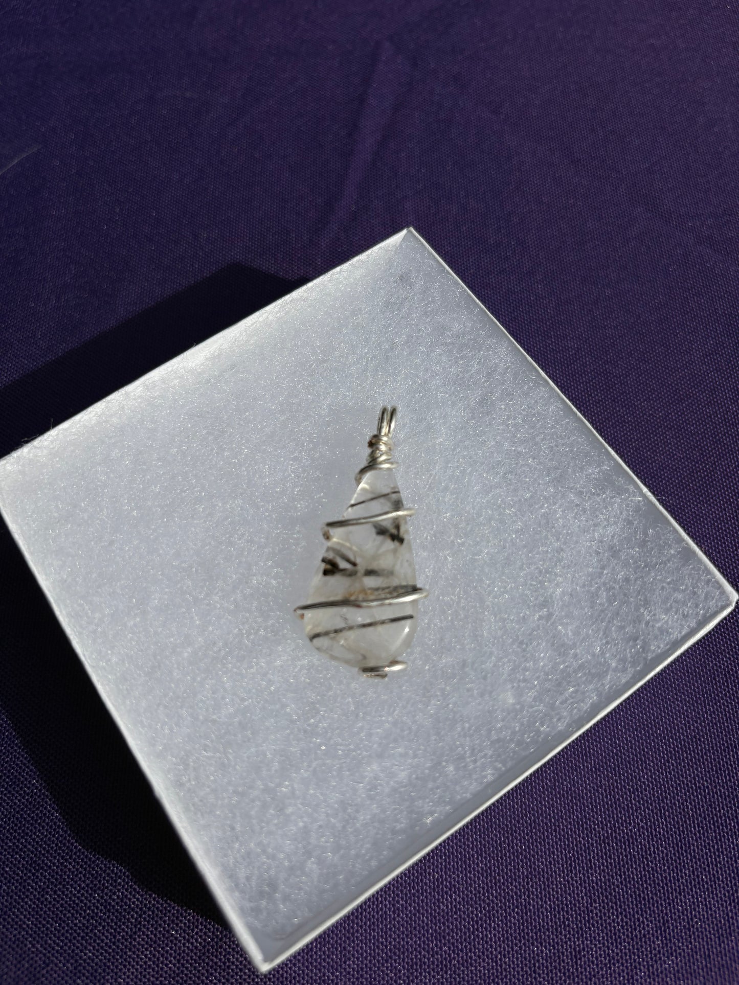 Tourmalated Quartz Pendant