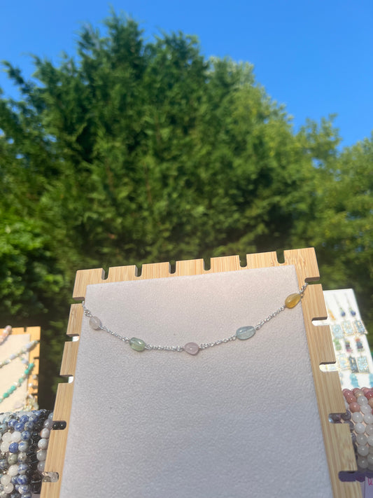 Rainbow Beryl choker