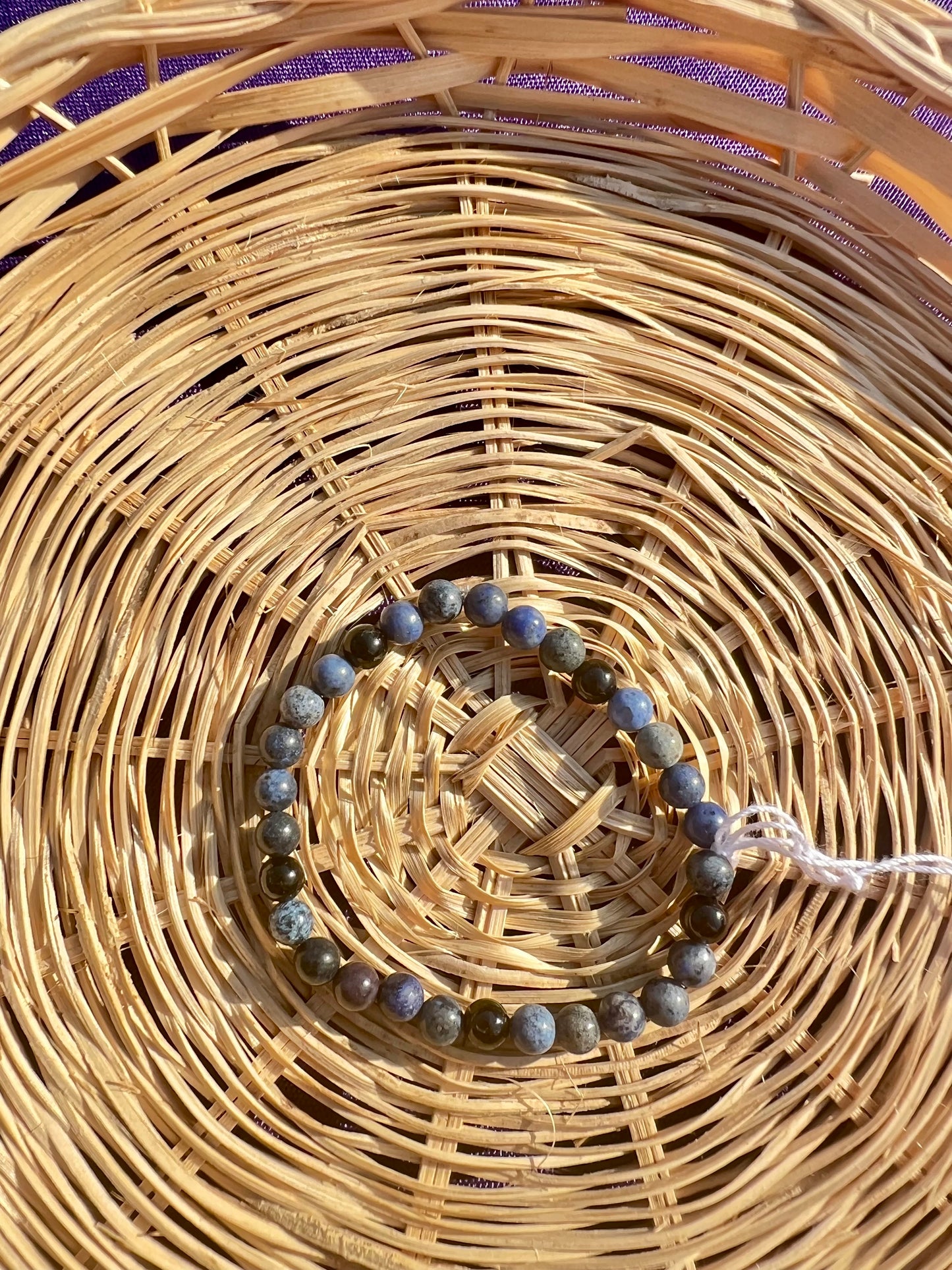 Sodalite & Black Tourmaline