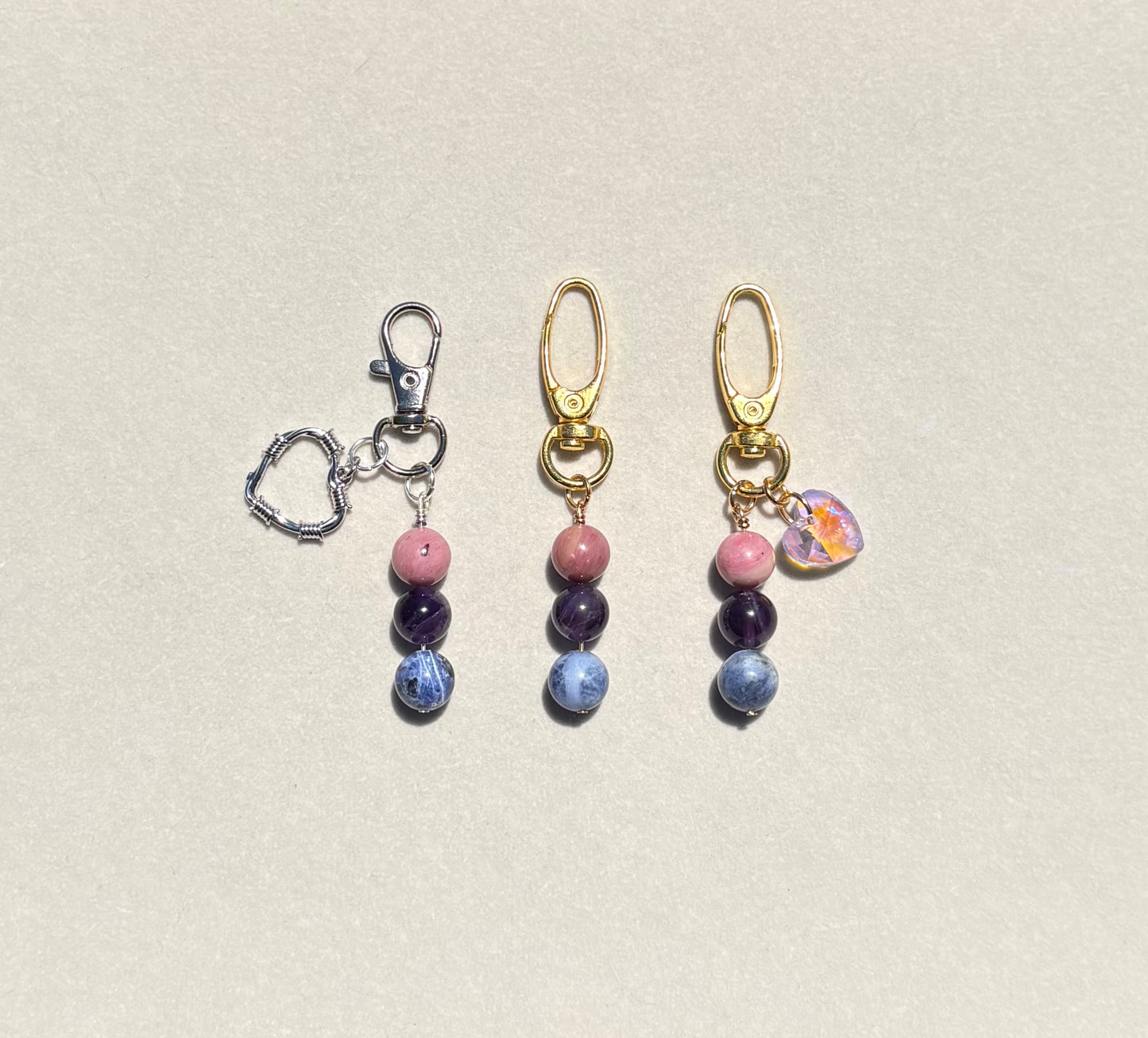 Bisexual Pride Charms