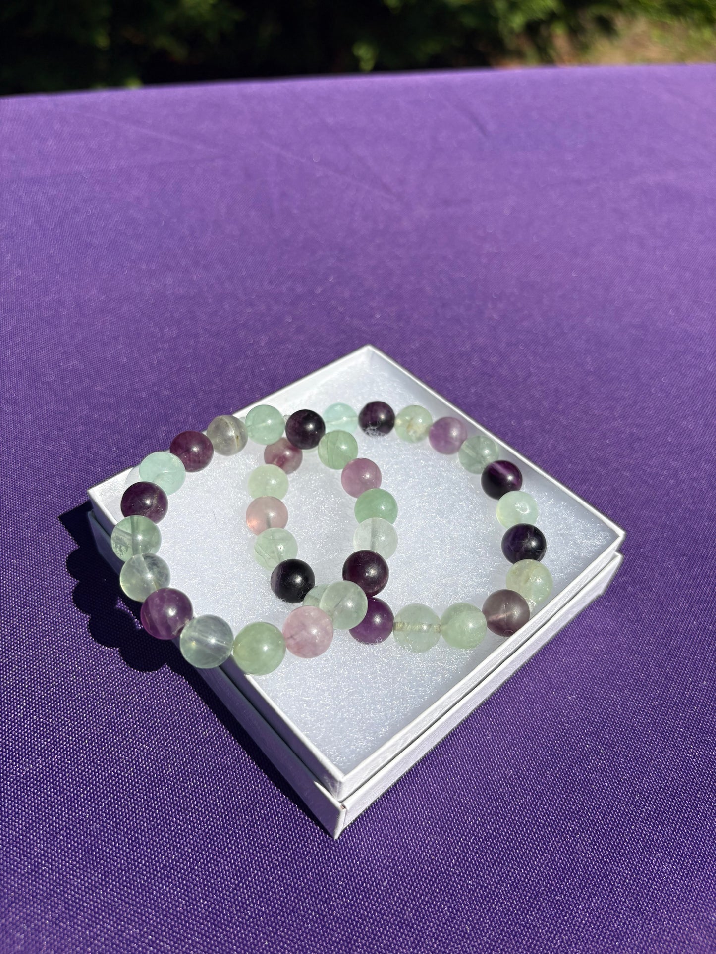 Rainbow Fluorite Bracelets