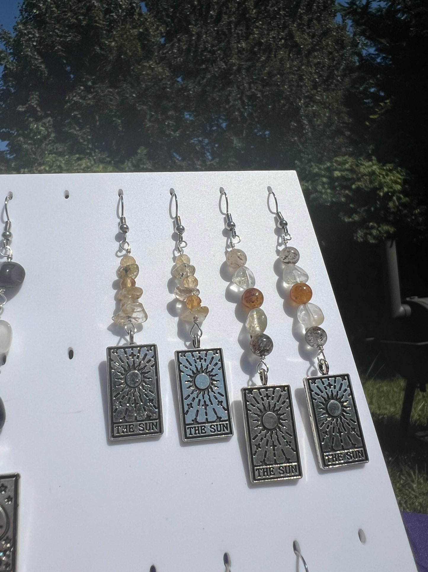 The Sun Tarot Earrings