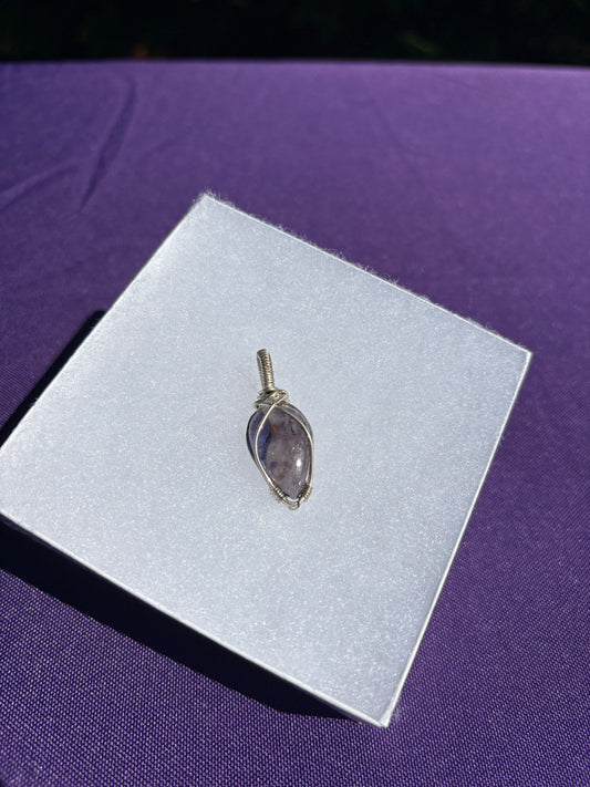 Sunset Iolite Pendant