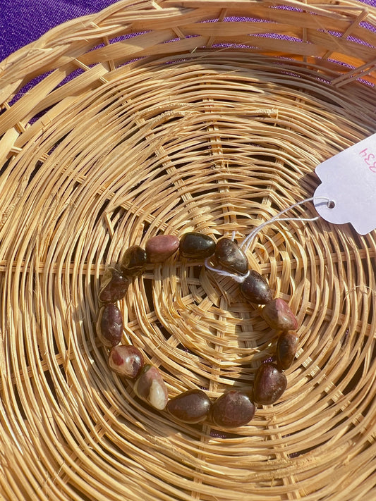 Watermelon Tourmaline bracelet