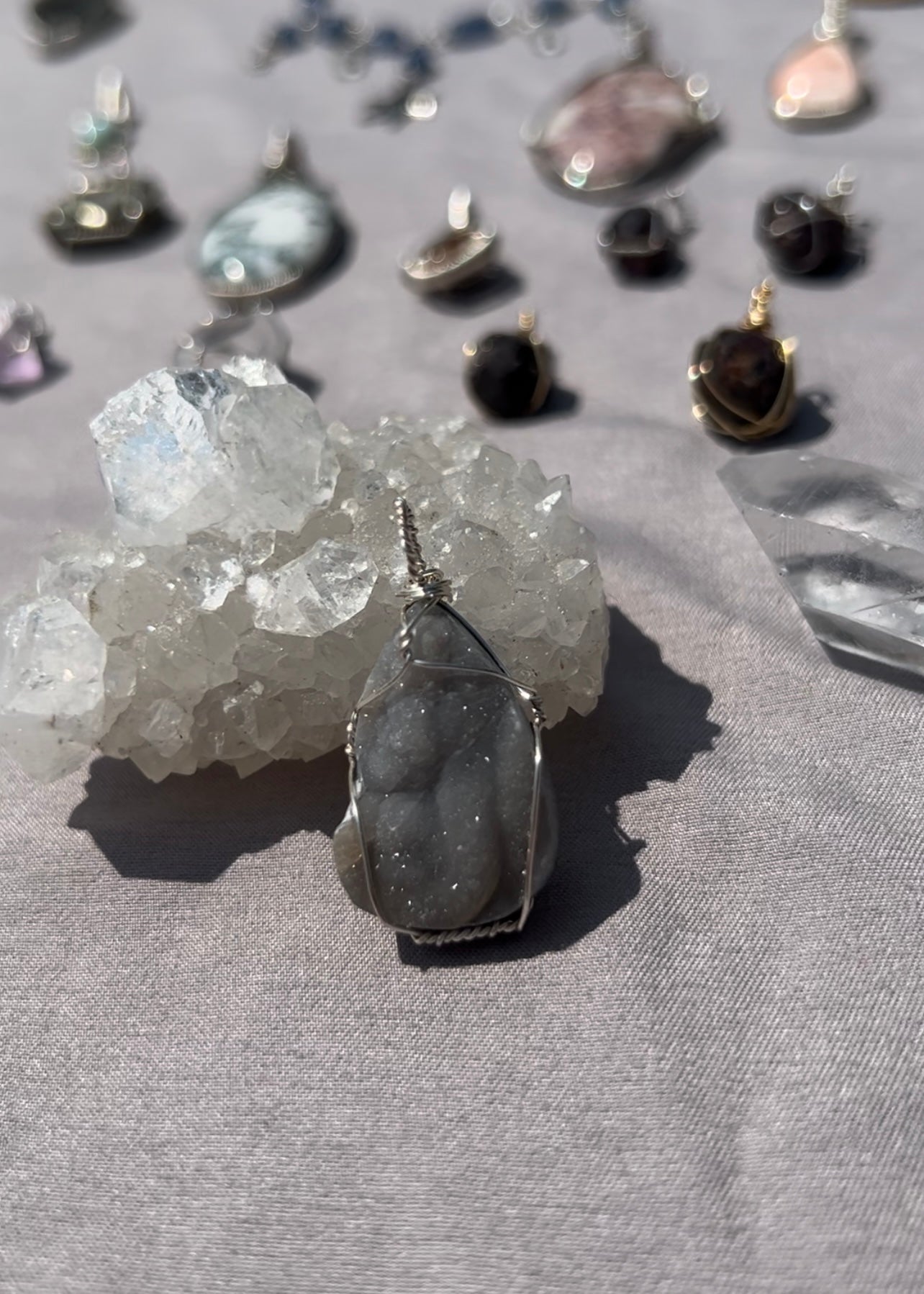 Galaxy Quartz Pendant