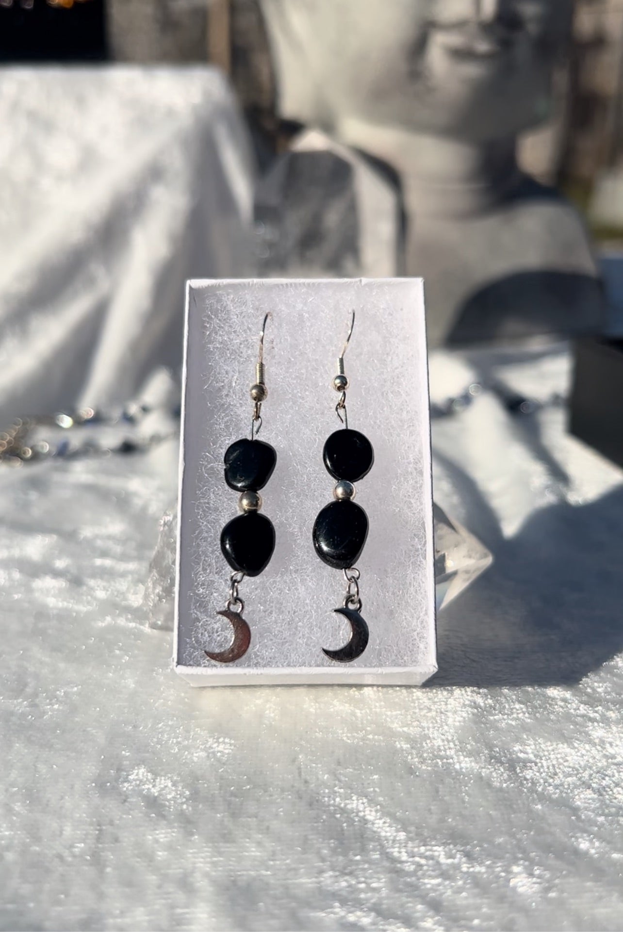 Obsidian Earrings