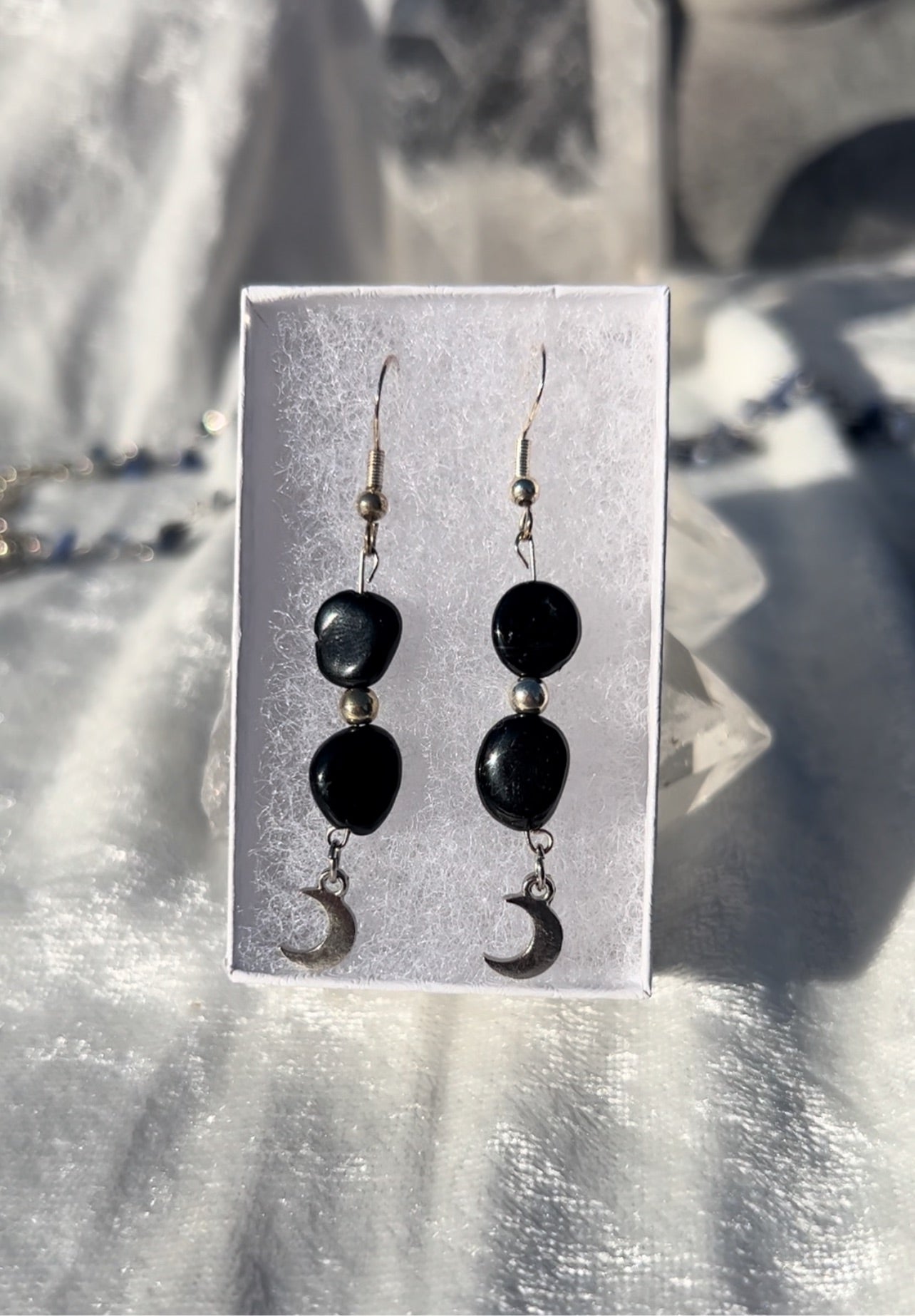 Obsidian Earrings