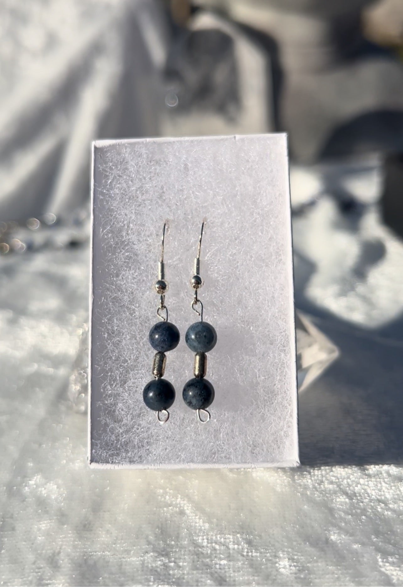 Dumortierite Earrings