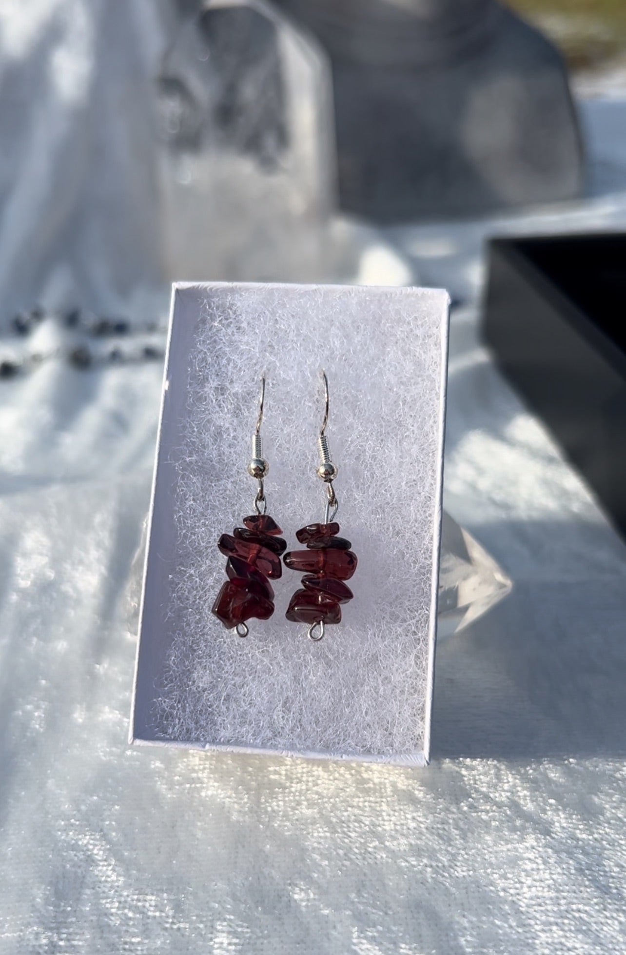 Garnet Earrings