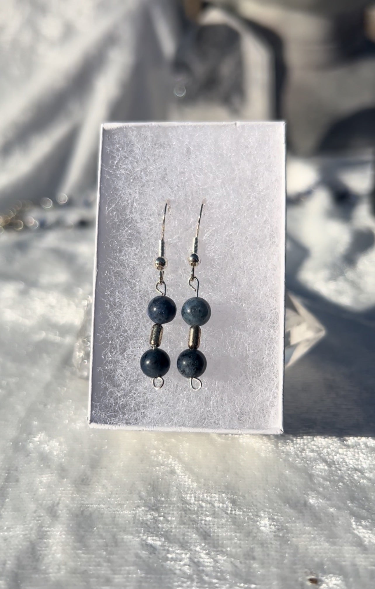 Dumortierite Earrings