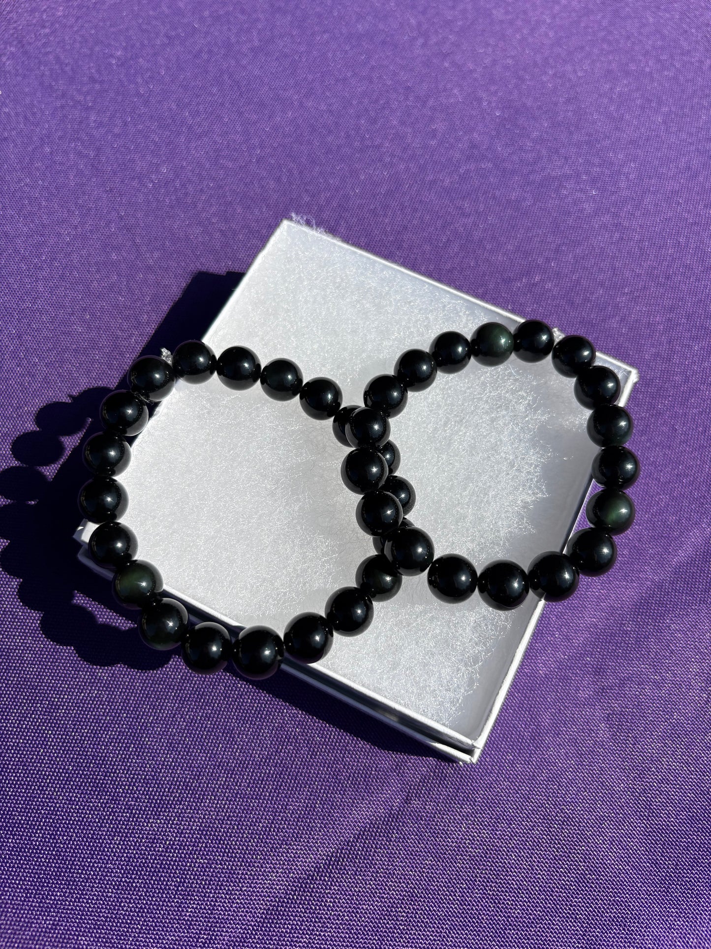 Rainbow Obsidian Bracelets
