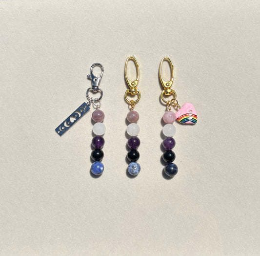 Genderfluid Pride Charms