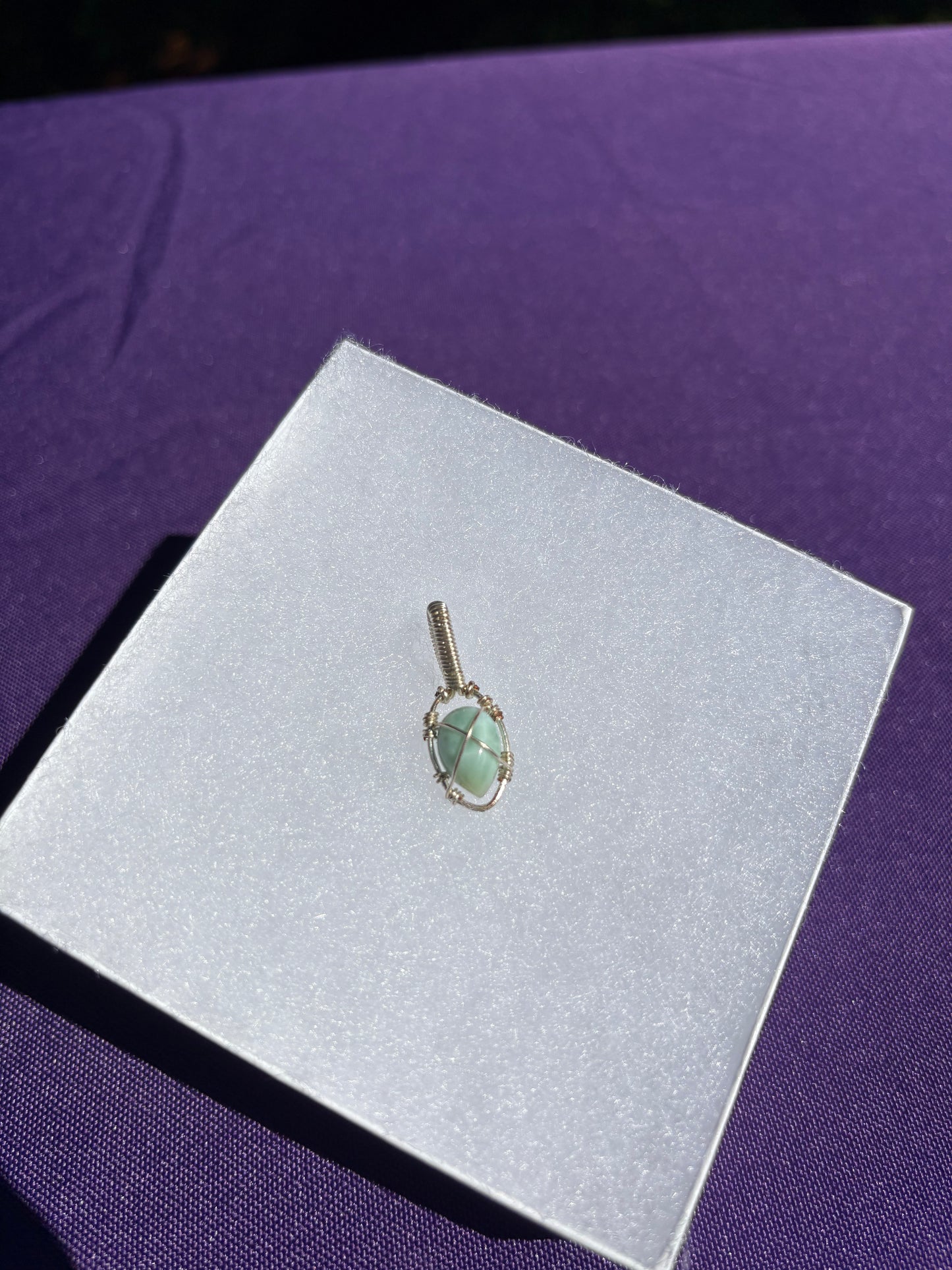 Mini Larimar Pendant