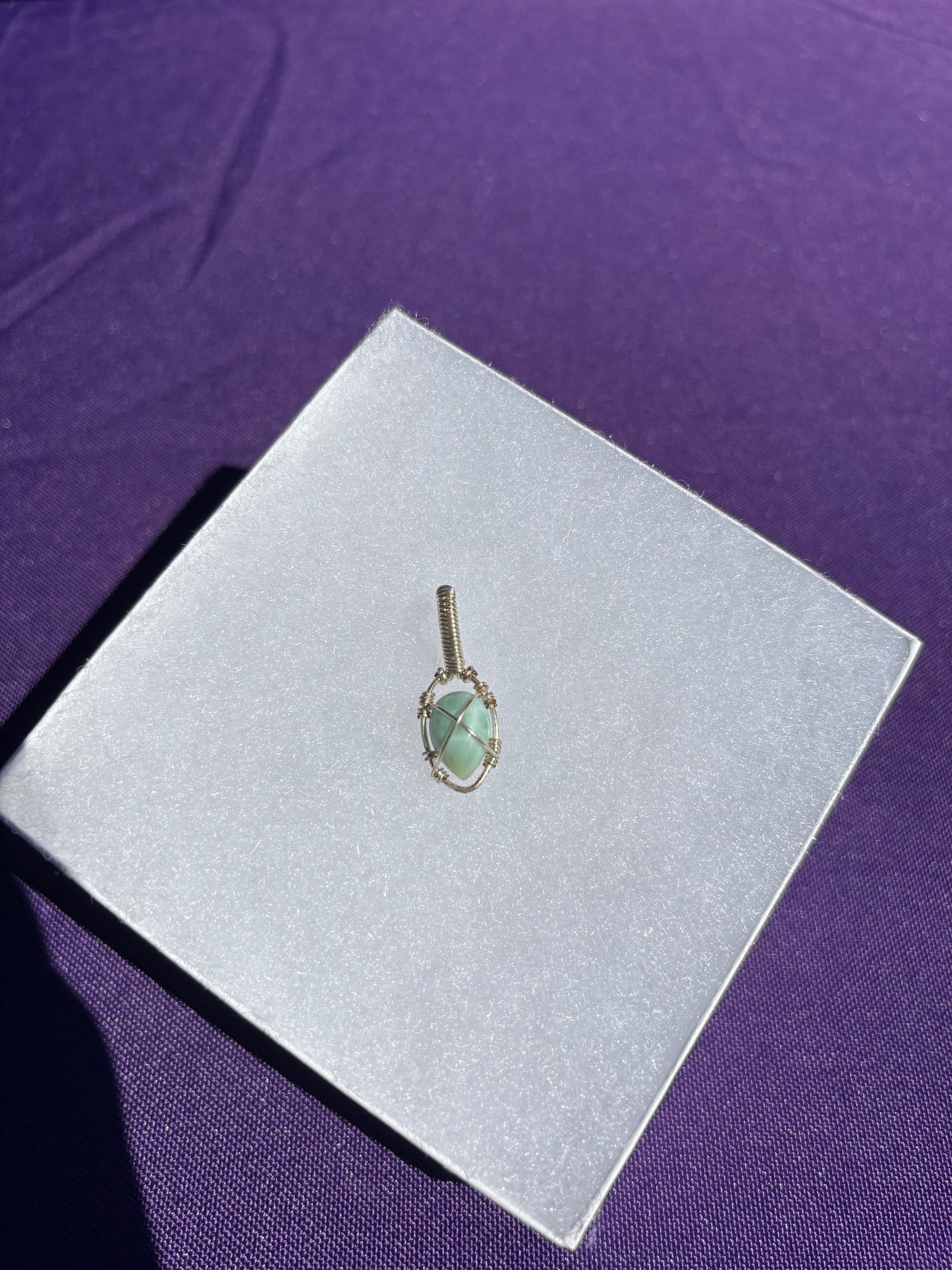 Mini Larimar Pendant