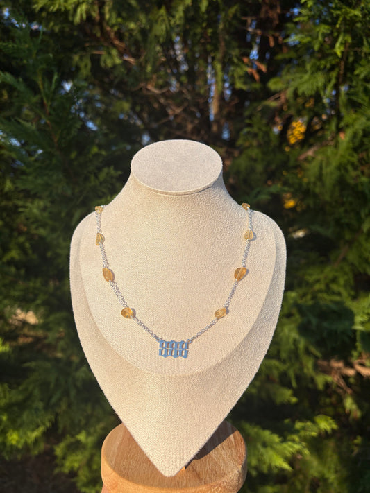 888 Citrine necklace