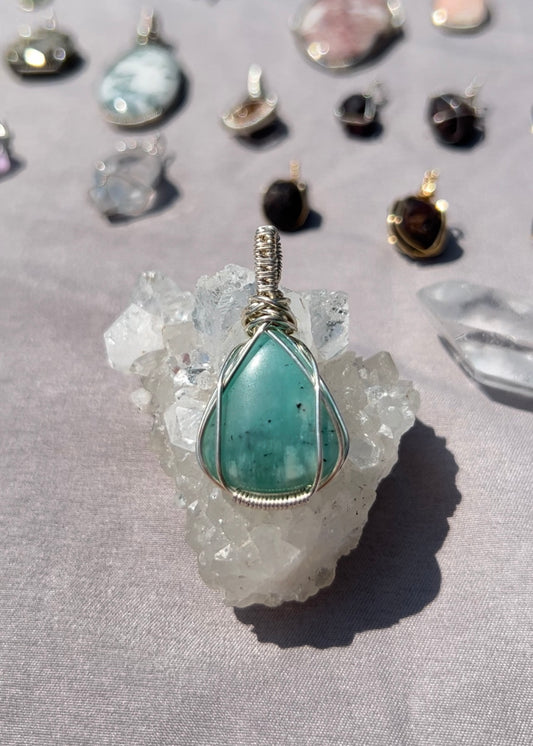 Amazonite Pendant