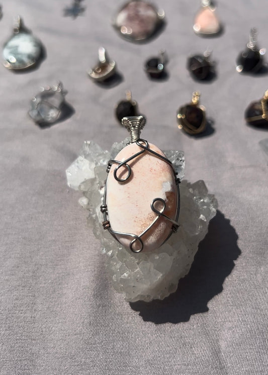 Scolecite Pendant