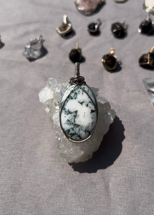 Tree Agate Pendant