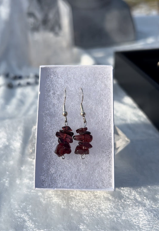 Garnet Earrings