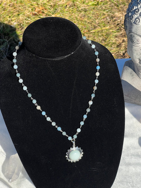 Aquamarine Necklace
