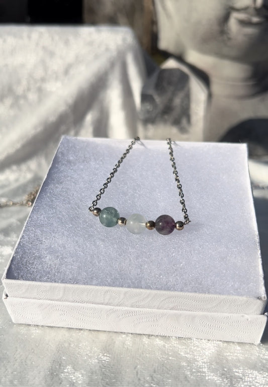 Rainbow Fluorite Bracelet