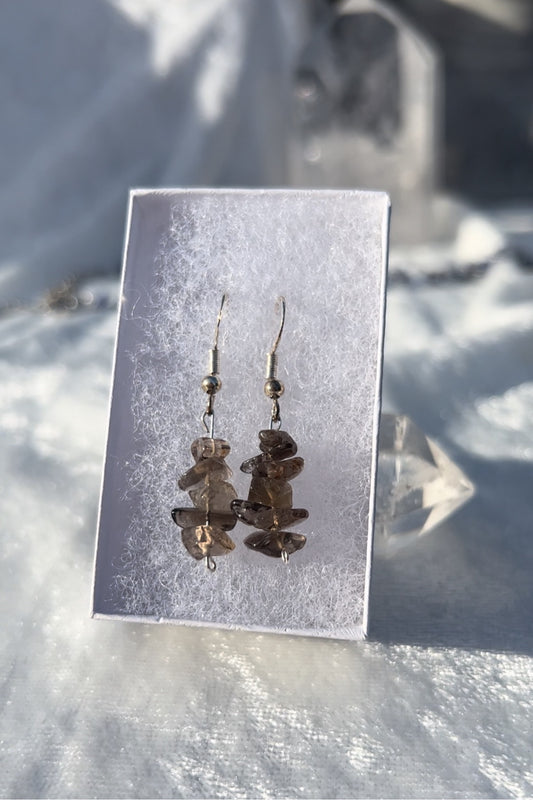 Smoky Quartz Earrings