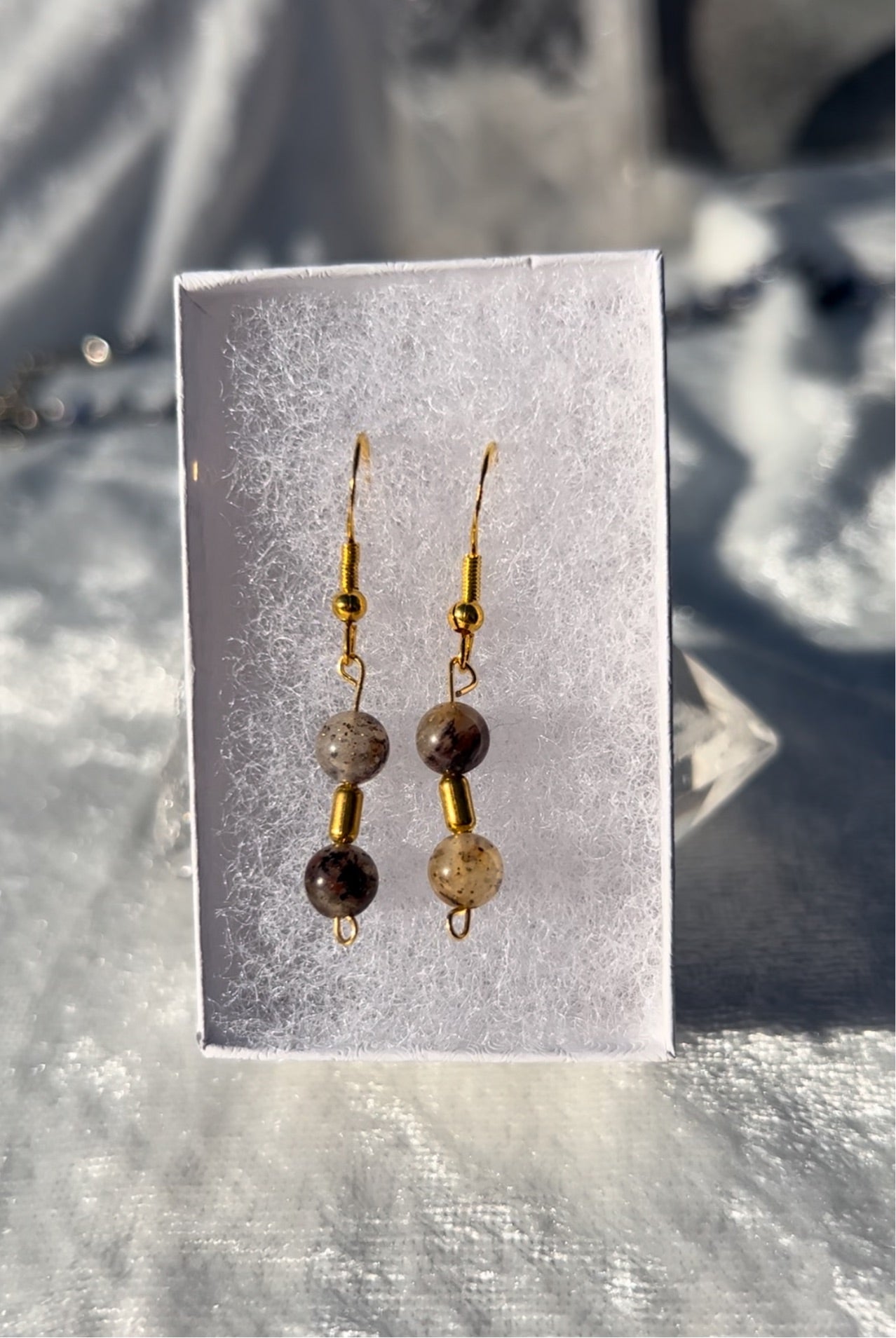 Lodolite Earrings