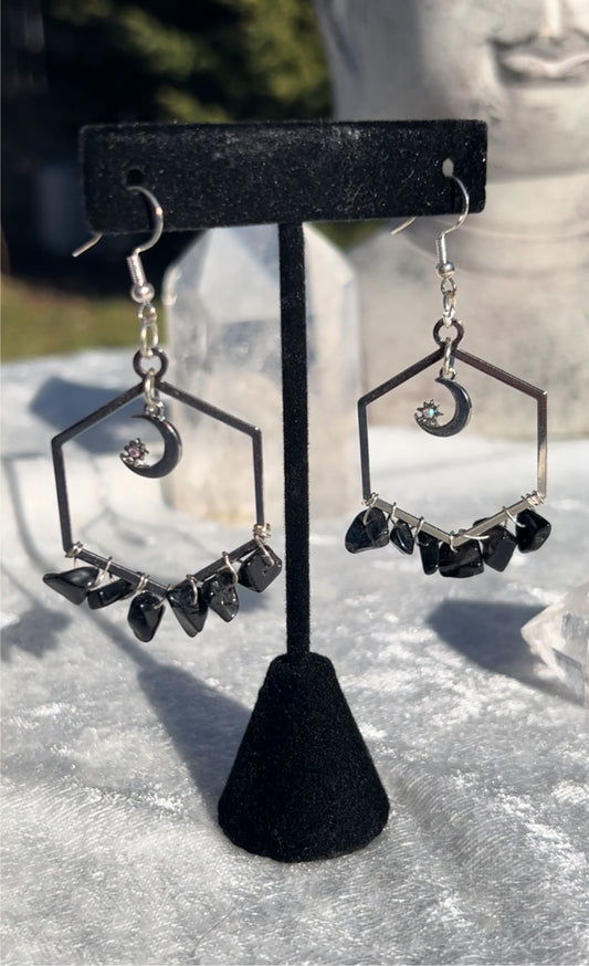 Smoky Agate Earrings