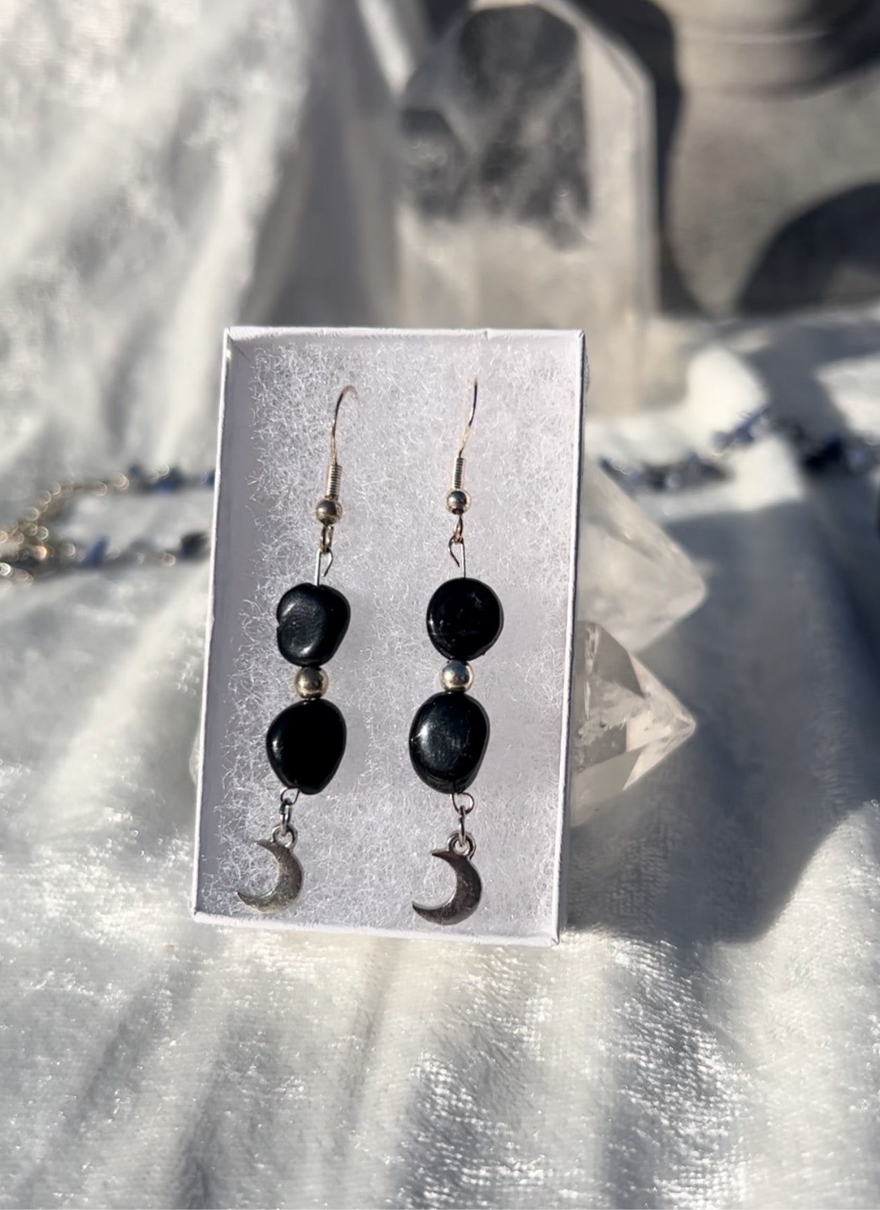 Obsidian Earrings