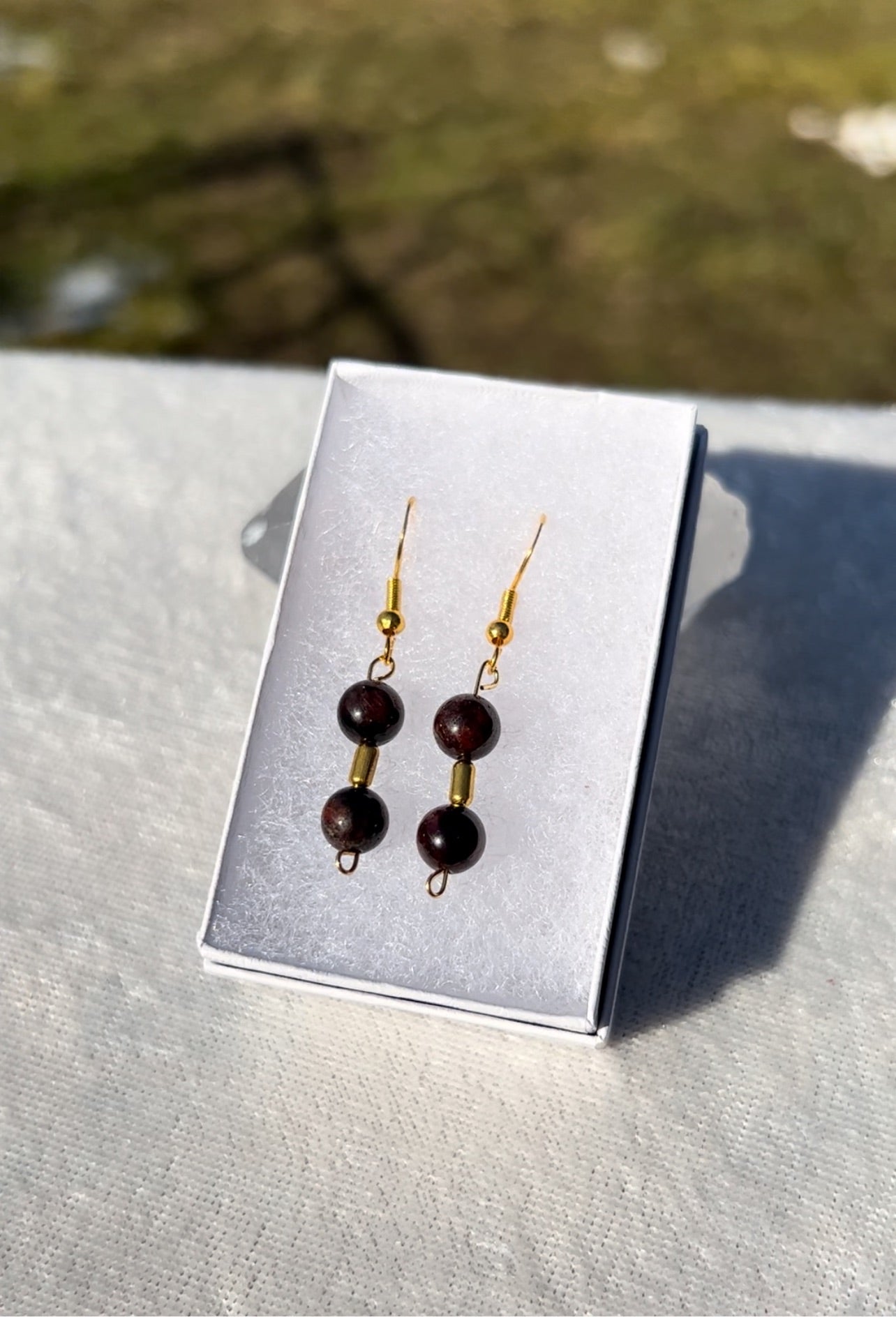 Garnet Earrings